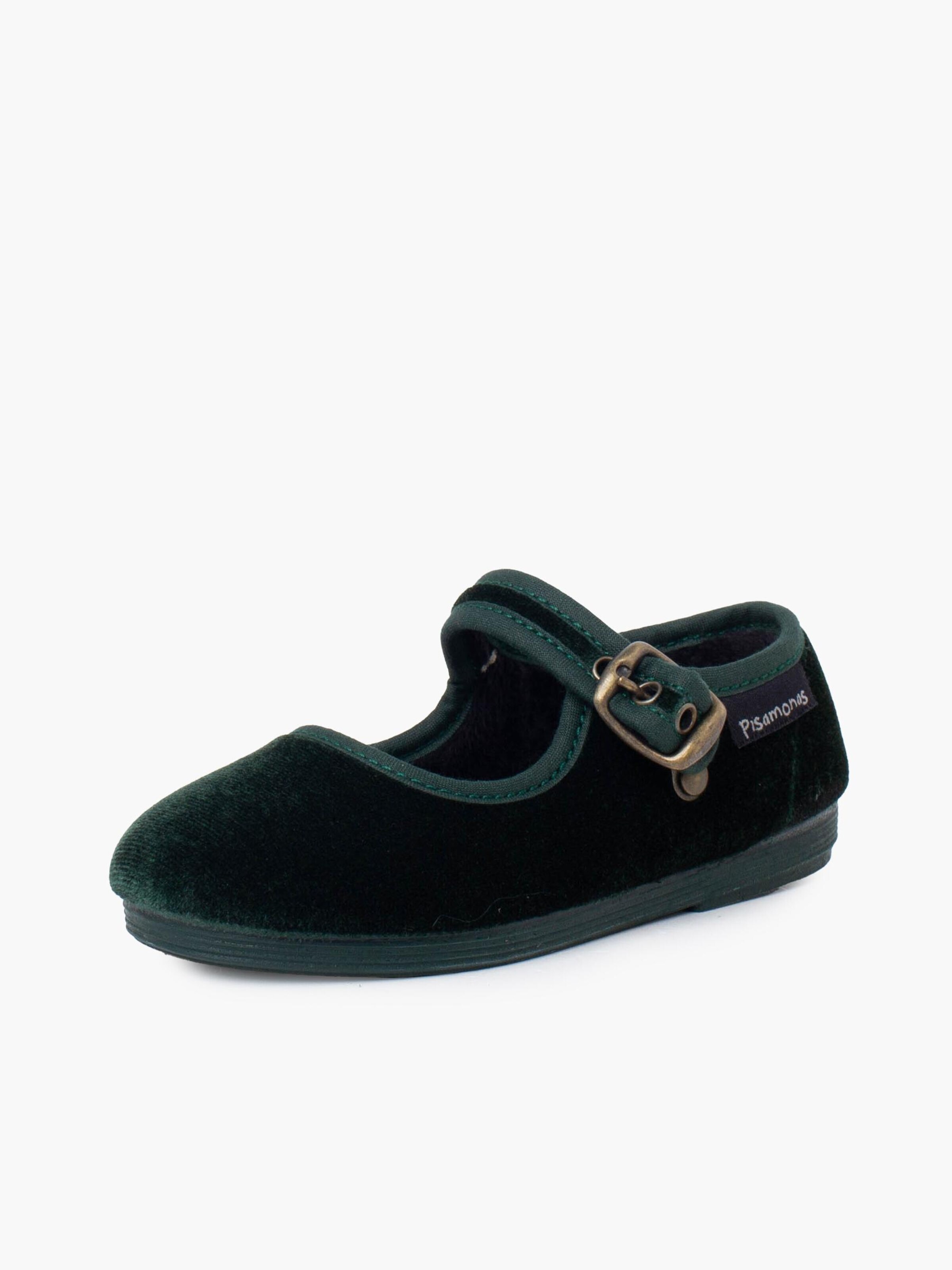 Chaussure basse Pisamonas en vert : devant