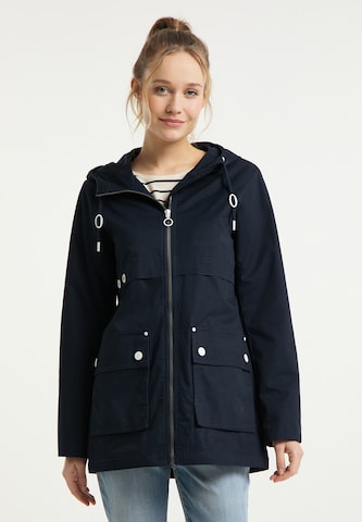 DreiMaster Maritim Between-Season Jacket in Blue: front