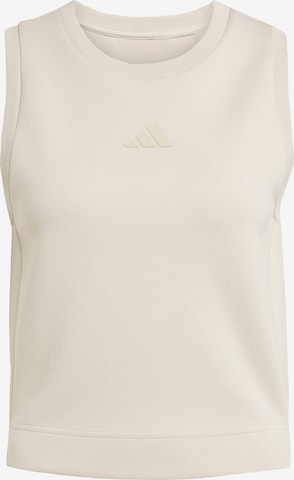 Haut de sport 'All Szn' ADIDAS SPORTSWEAR en beige : devant