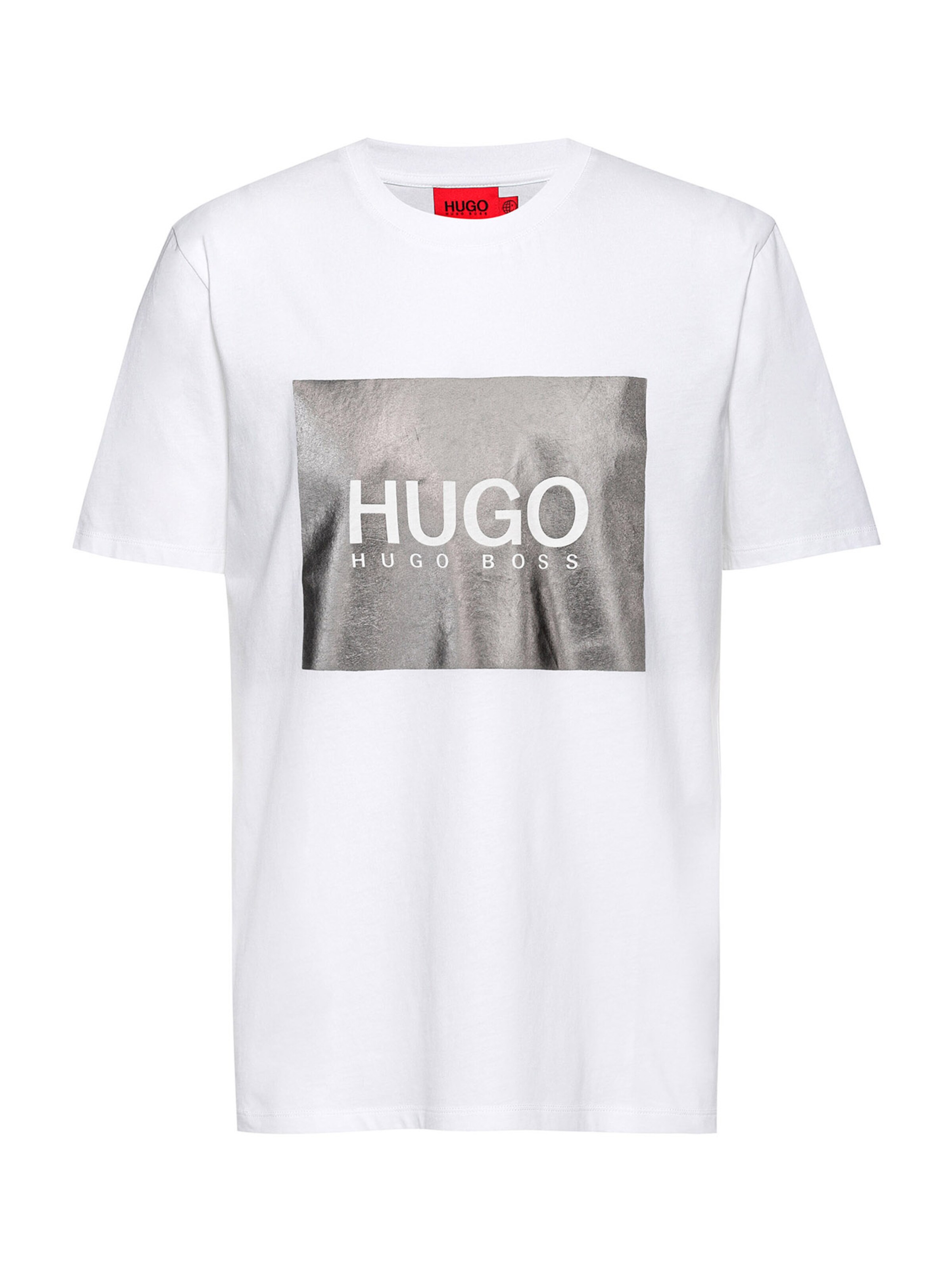 Männer Shirts HUGO T-Shirt  'Dolive' in Weiß - TY78674