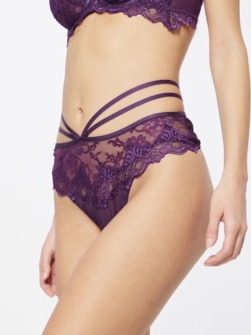 String 'Sienna' Hunkemöller en violet : devant