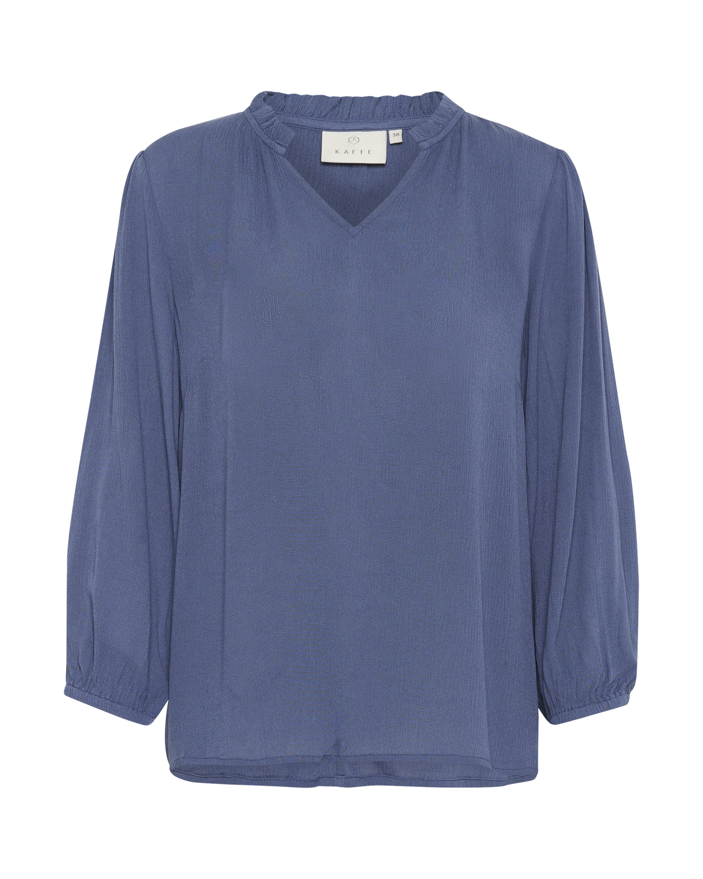 Kaffe Blouse 'KA Kamilla' in Blue: front
