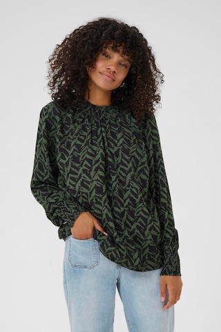 Kaffe Blouse 'Dina' in Green: front