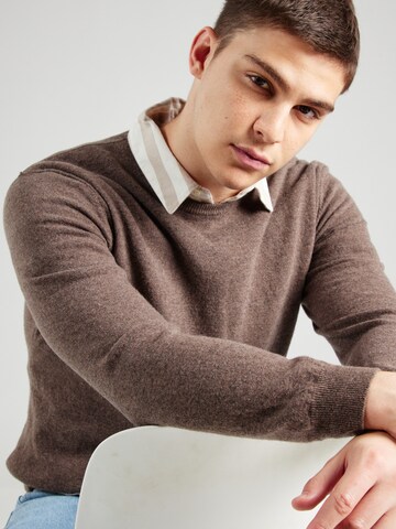 UNITED COLORS OF BENETTON Regular Fit Pullover i grå