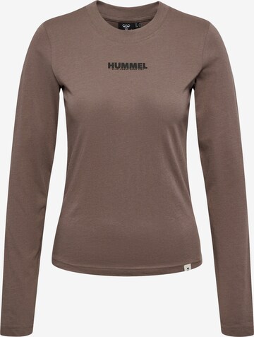 Hummel Funktionsshirt 'LEGACY' in Braun: predná strana