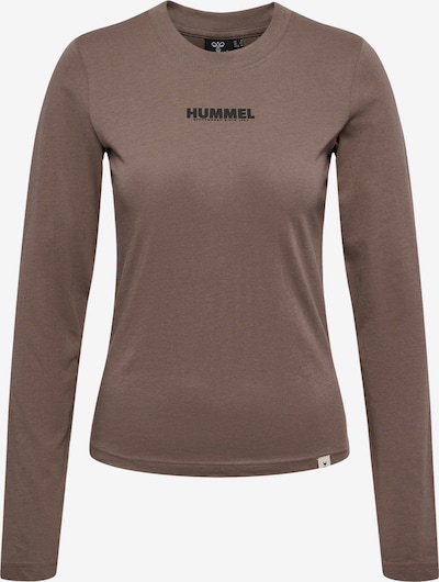 Hummel Performance shirt 'LEGACY' in Muddy coloured / Black, Item view