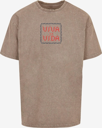 Merchcode Shirt in Brown: front