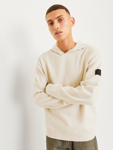 JACK & JONES Pullover 'JCOAero' i beige: forside