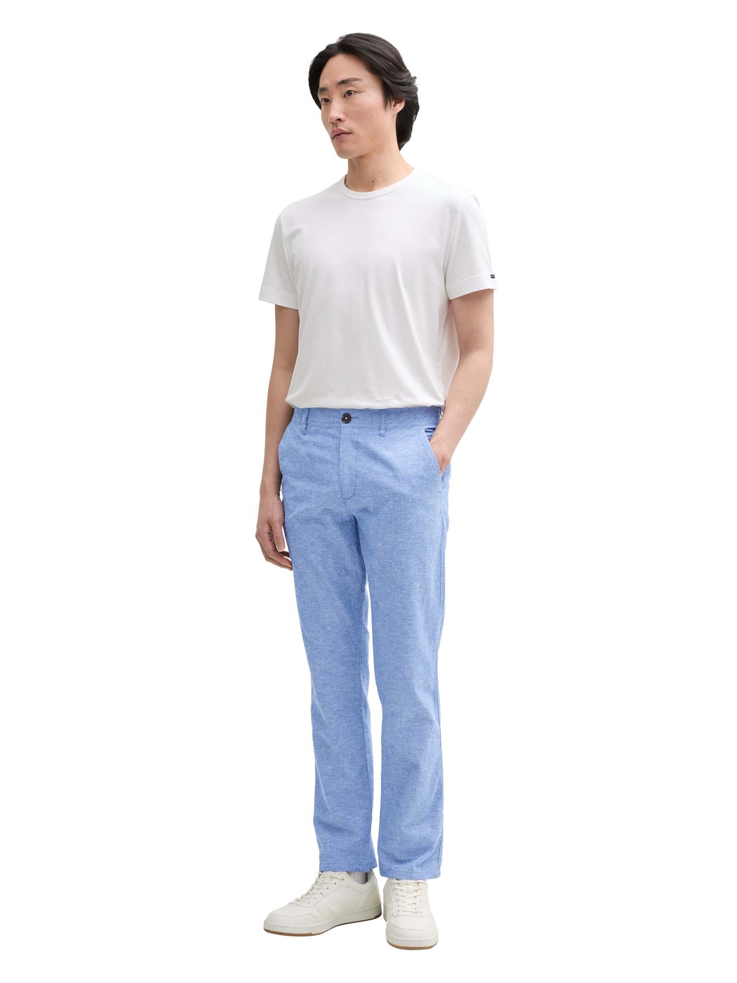 TOM TAILOR Regular Chinohousut värissä sininen