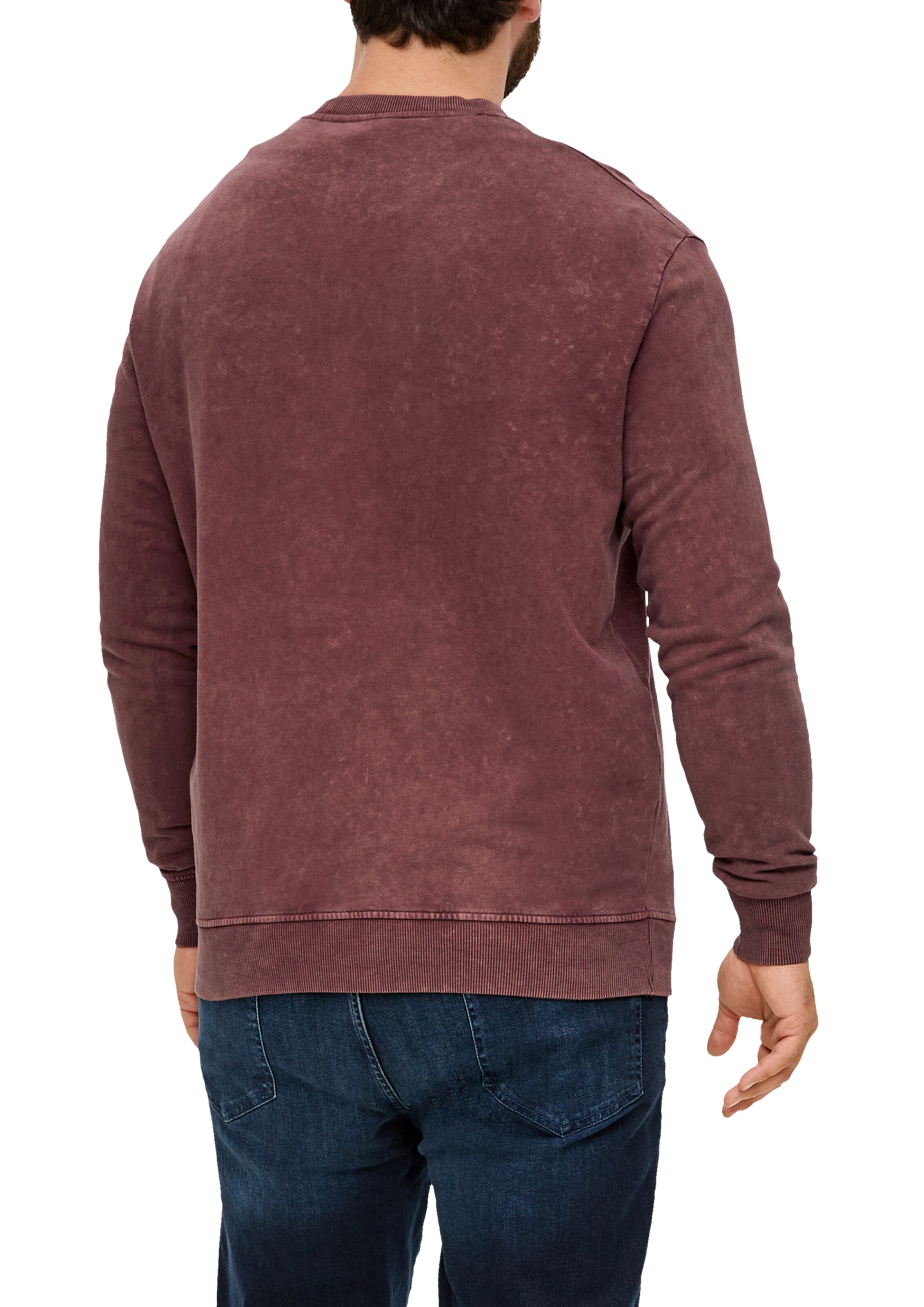 s.Oliver Men Big Sizes Sweatshirt in Red