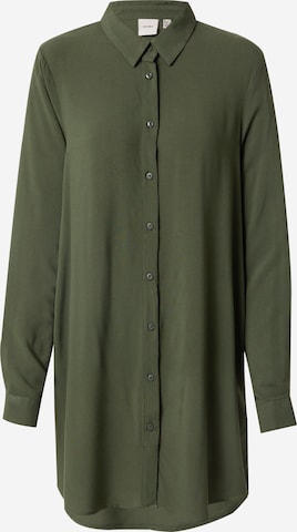 ICHI Blouse 'Main' in Green: front