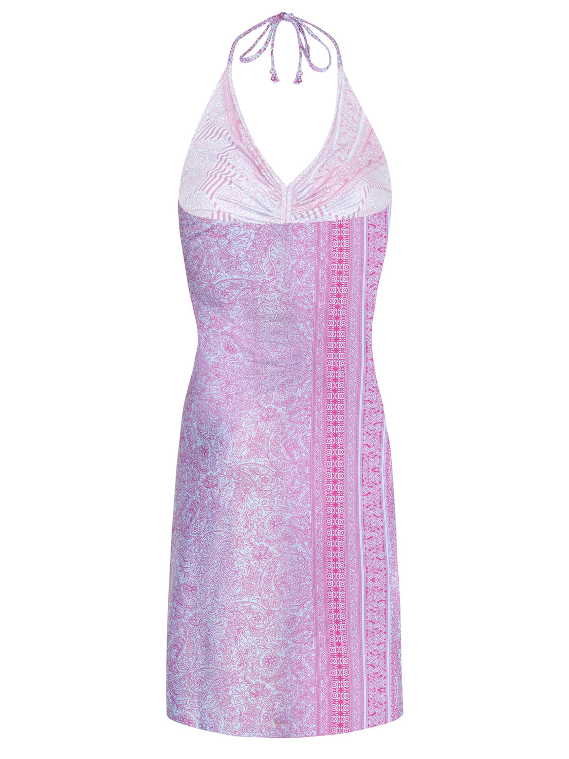 Chic by Lirette Jurk 'Short halter dress Guna' in Lila