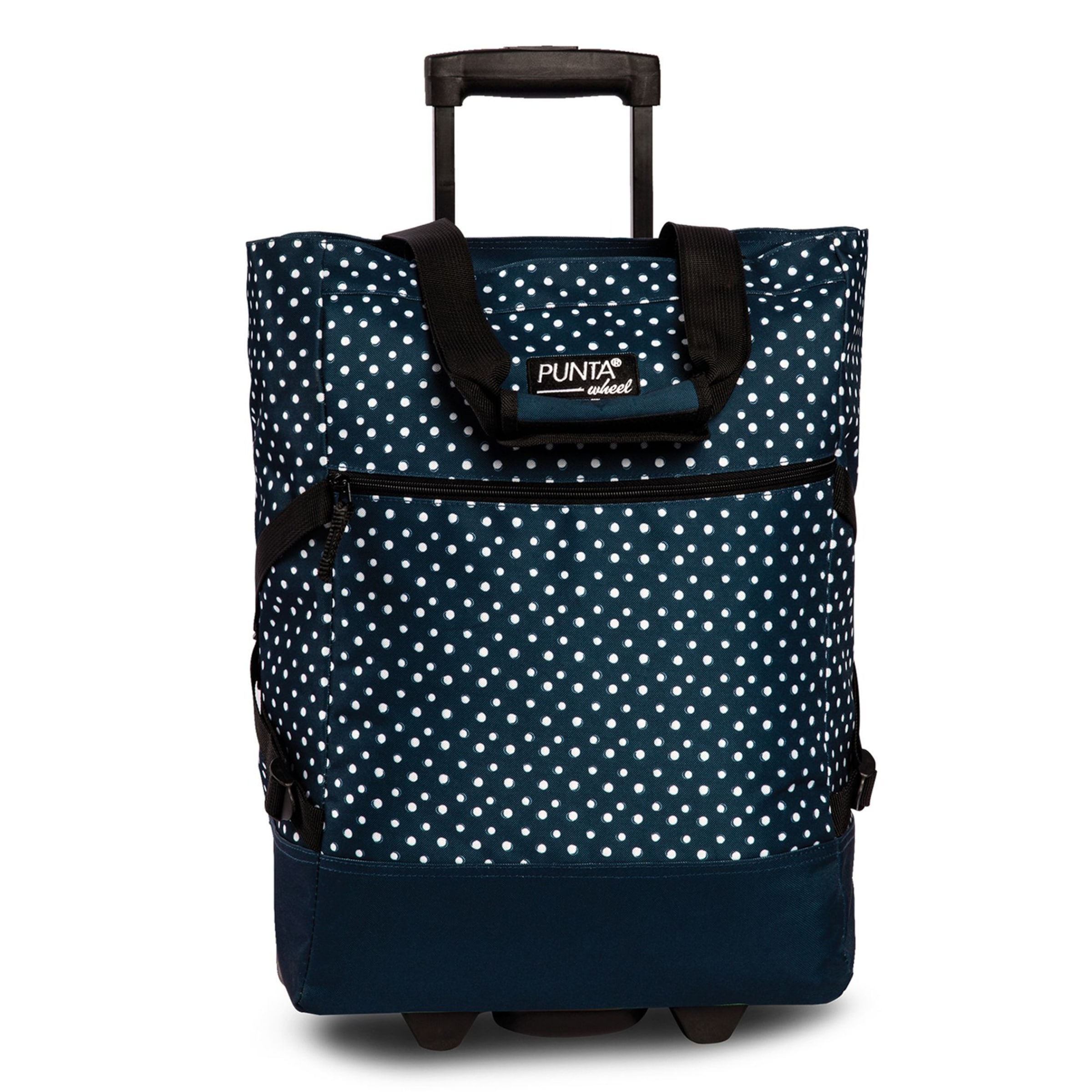 Punta Trolley 'Print' in Blue: front