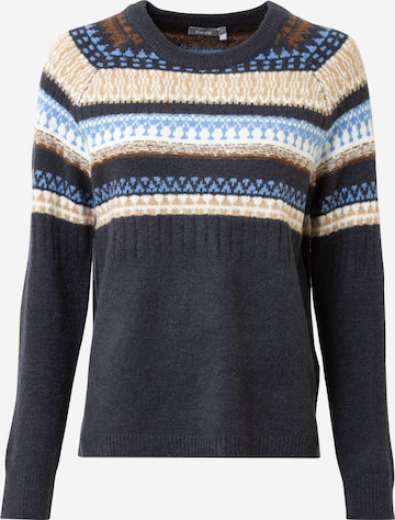 Fransa Sweater in Blue: front