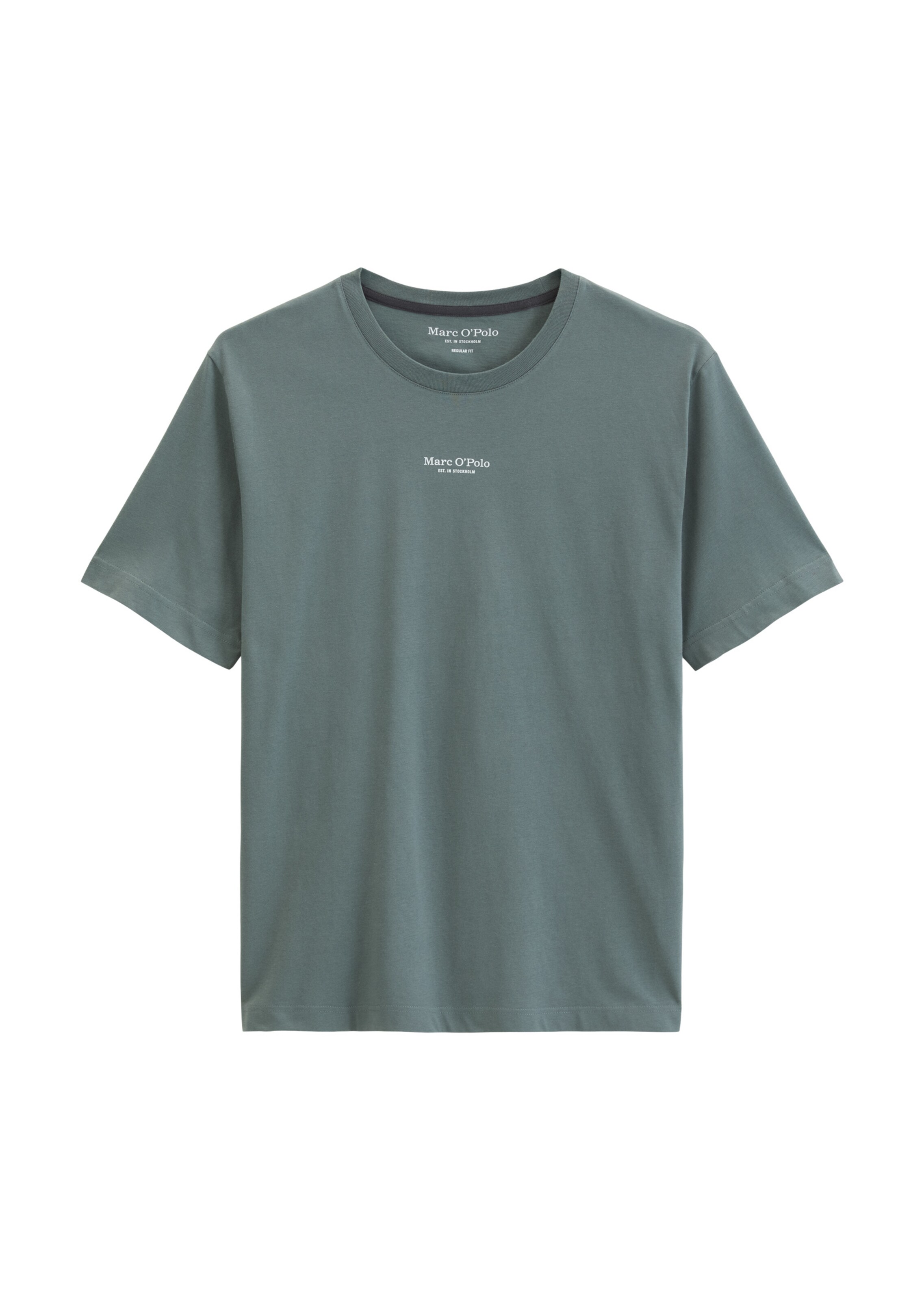 T-Shirt Marc O'Polo en vert : devant