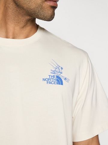 THE NORTH FACE Majica 'MOUNTAIN CELEBRATION' | bela barva