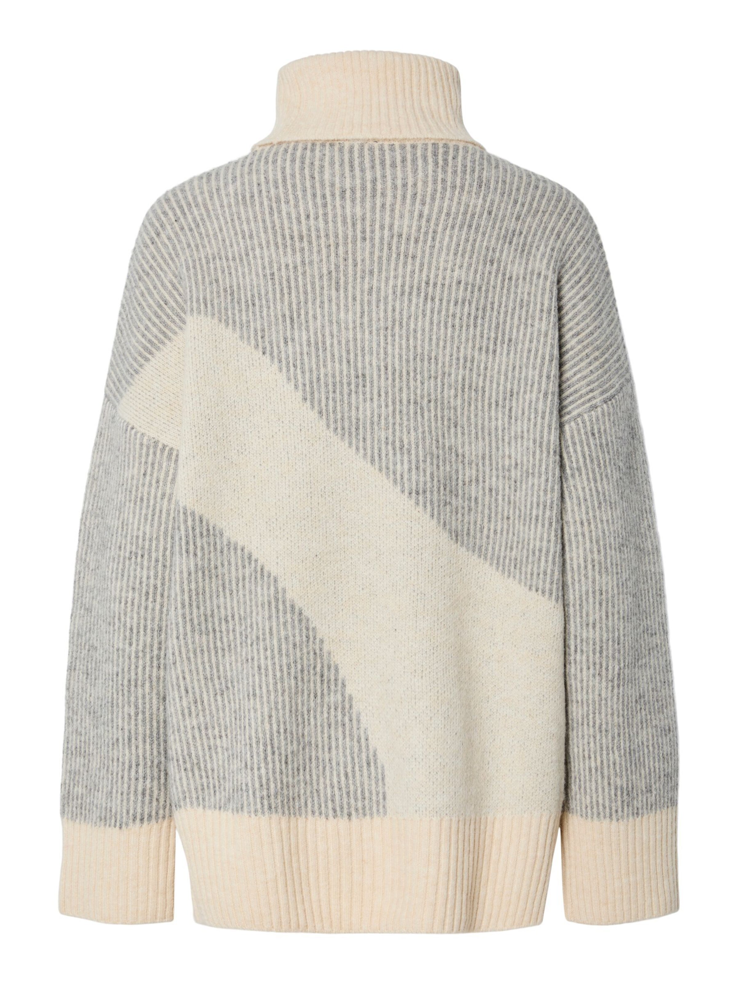 PIECES Sweater in Grey