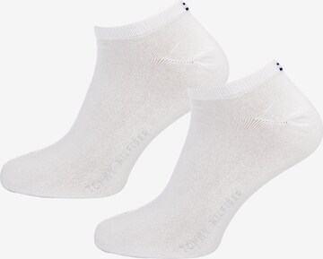 Chaussettes Tommy Hilfiger Underwear en blanc : devant