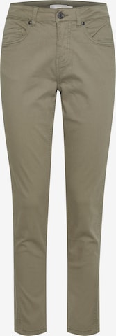 Fransa Skinny Pants 'FRANSA' in Green: front