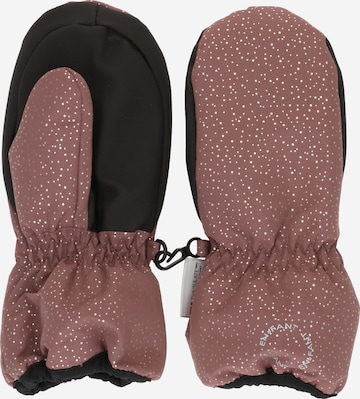 EN FANT Handskar i rosa: framsida