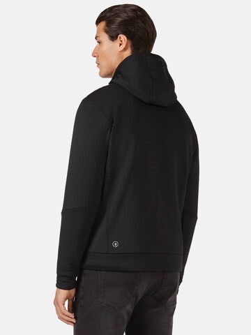 Boggi Milano Sweatjacke 'Bodyheat' in Schwarz