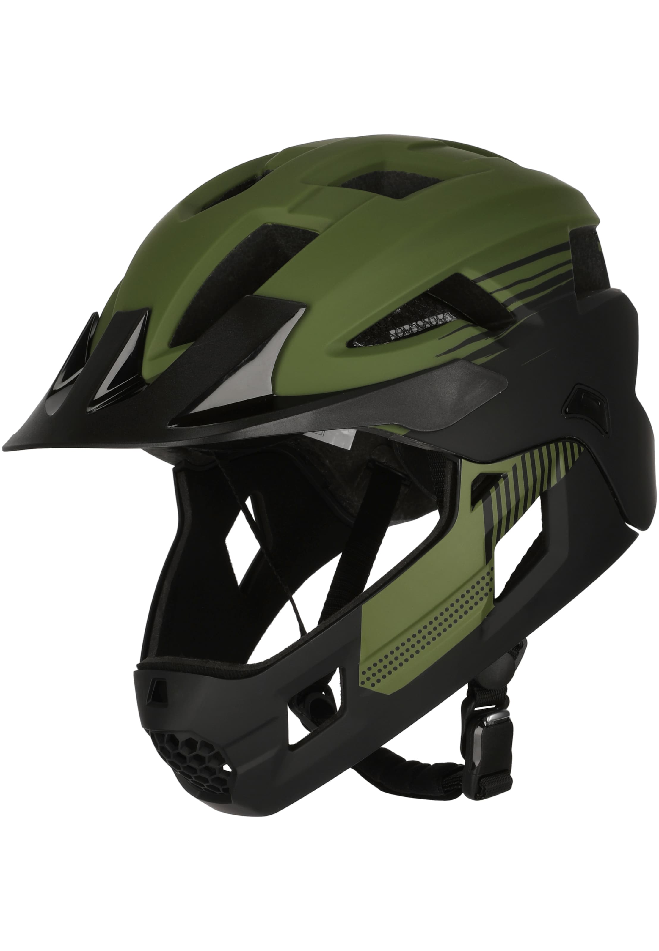 Crazy Safety Helmet 'Tital' in Green: front