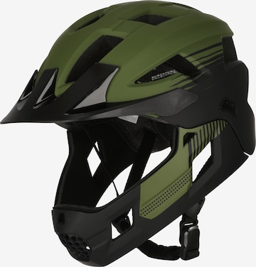 Crazy Safety Helmet 'Tital' in Green: front