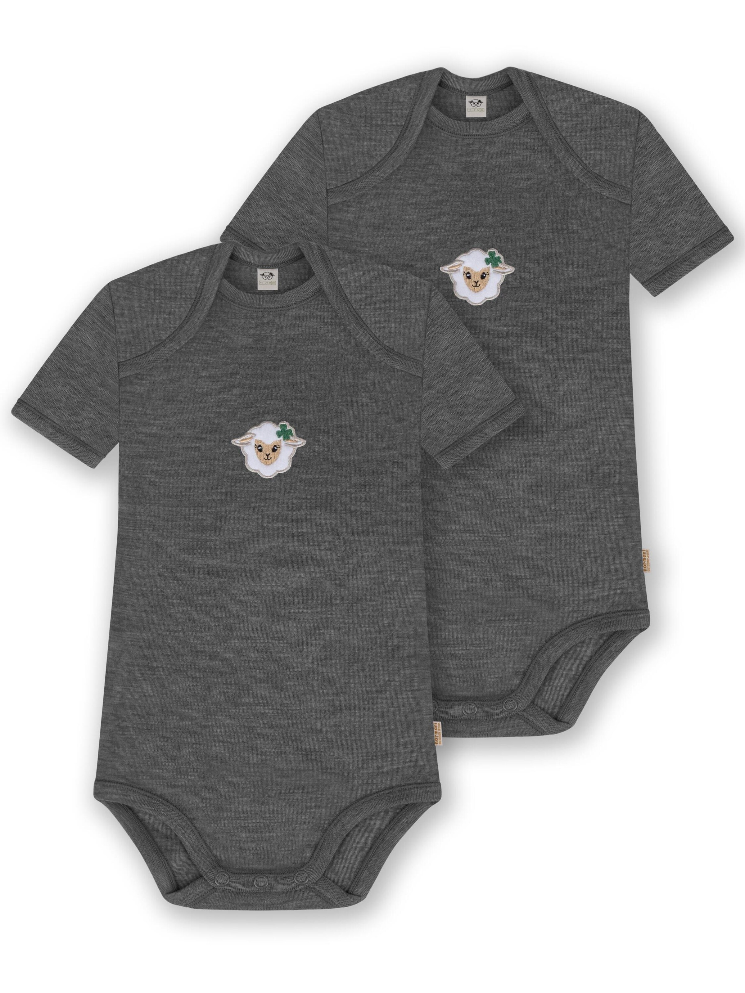 normani Romper/bodysuit 'Tauranga' in Grey: front