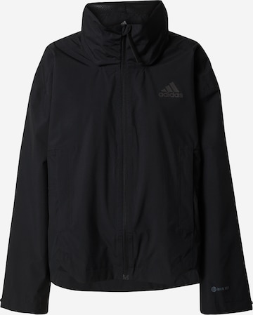 ADIDAS SPORTSWEAR Kurtka outdoor 'Traveer' w kolorze czarny: przód