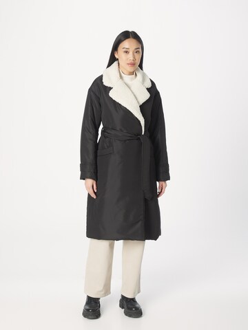 Manteau d’hiver 'Borg' Dorothy Perkins en noir : devant