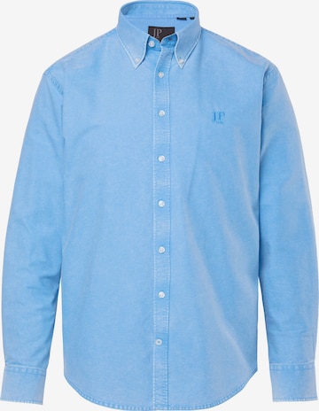 JP1880 Overhemd in Blauw: voorkant