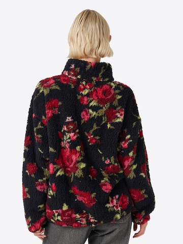 BRAVE SOUL Fleece jas in Zwart