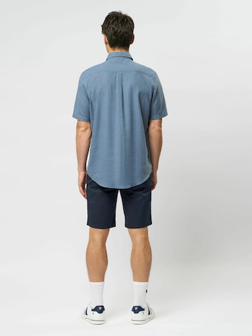 U.S. POLO ASSN. Regular Fit Skjorte 'Flori' i blå