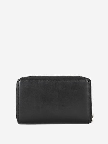 Porte-monnaies 'Lancaster Portefeuille à zippe cuir Paris PM Noir' LANCASTER Paris en noir