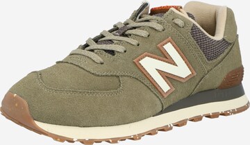 new balance Σνίκερ χαμηλό '574' σε πράσινο: μπροστά