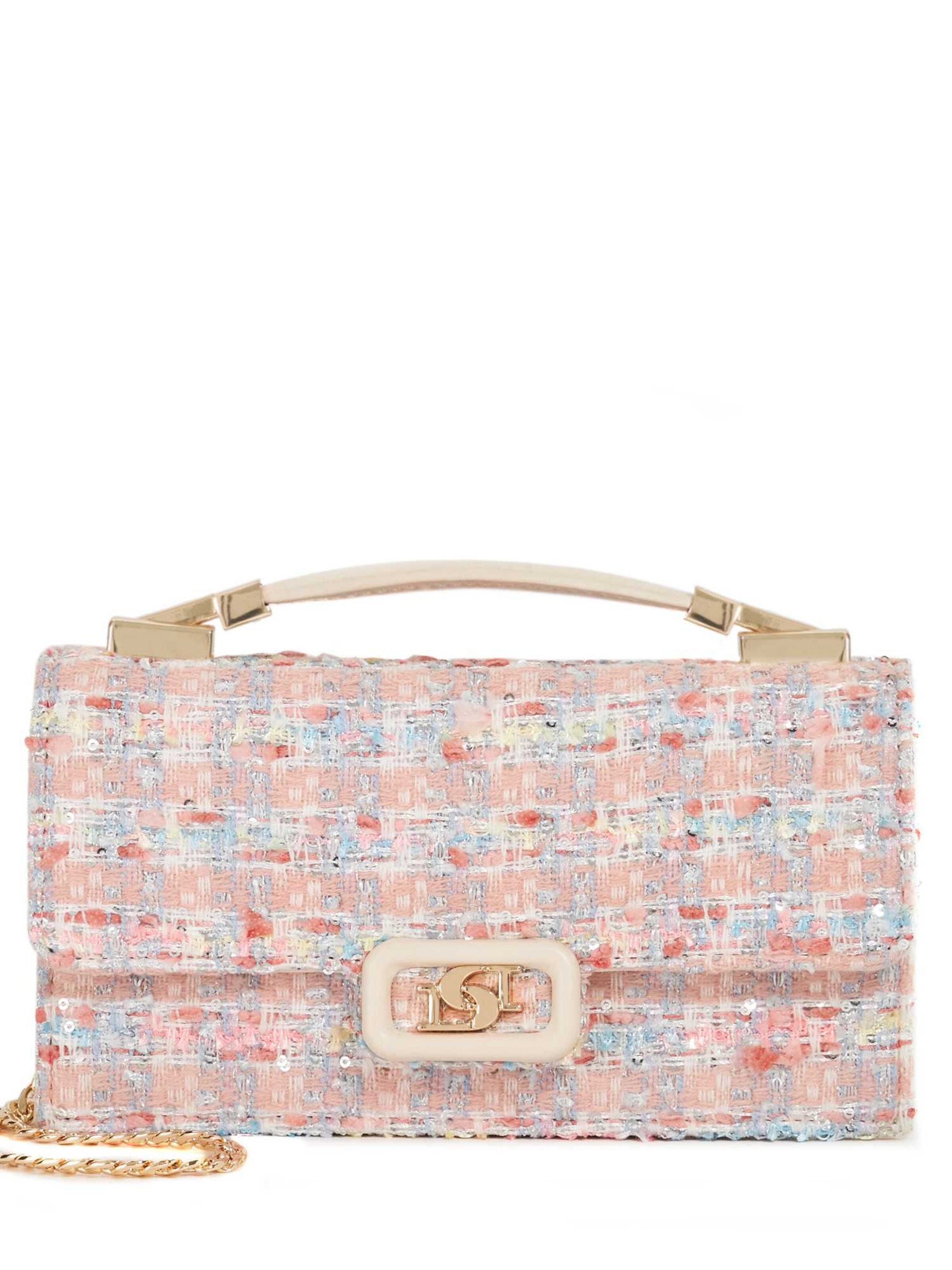 Sac à bandoulière 'East-West' Dune LONDON en rose : devant