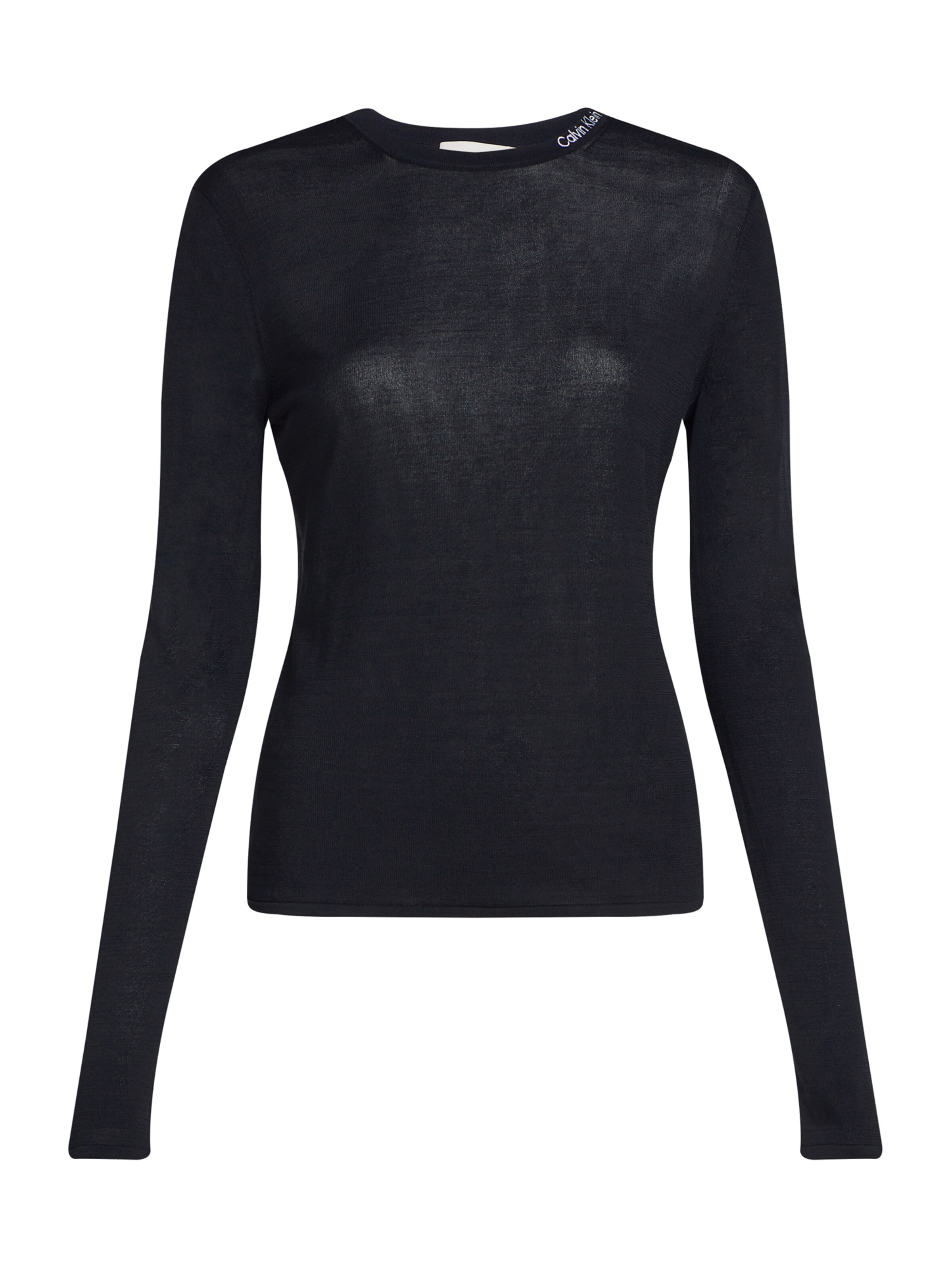 Calvin Klein Jeans Πουλόβερ σε μαύρο: μπροστά