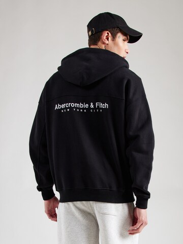Abercrombie & Fitch Суичъри с качулка в черно