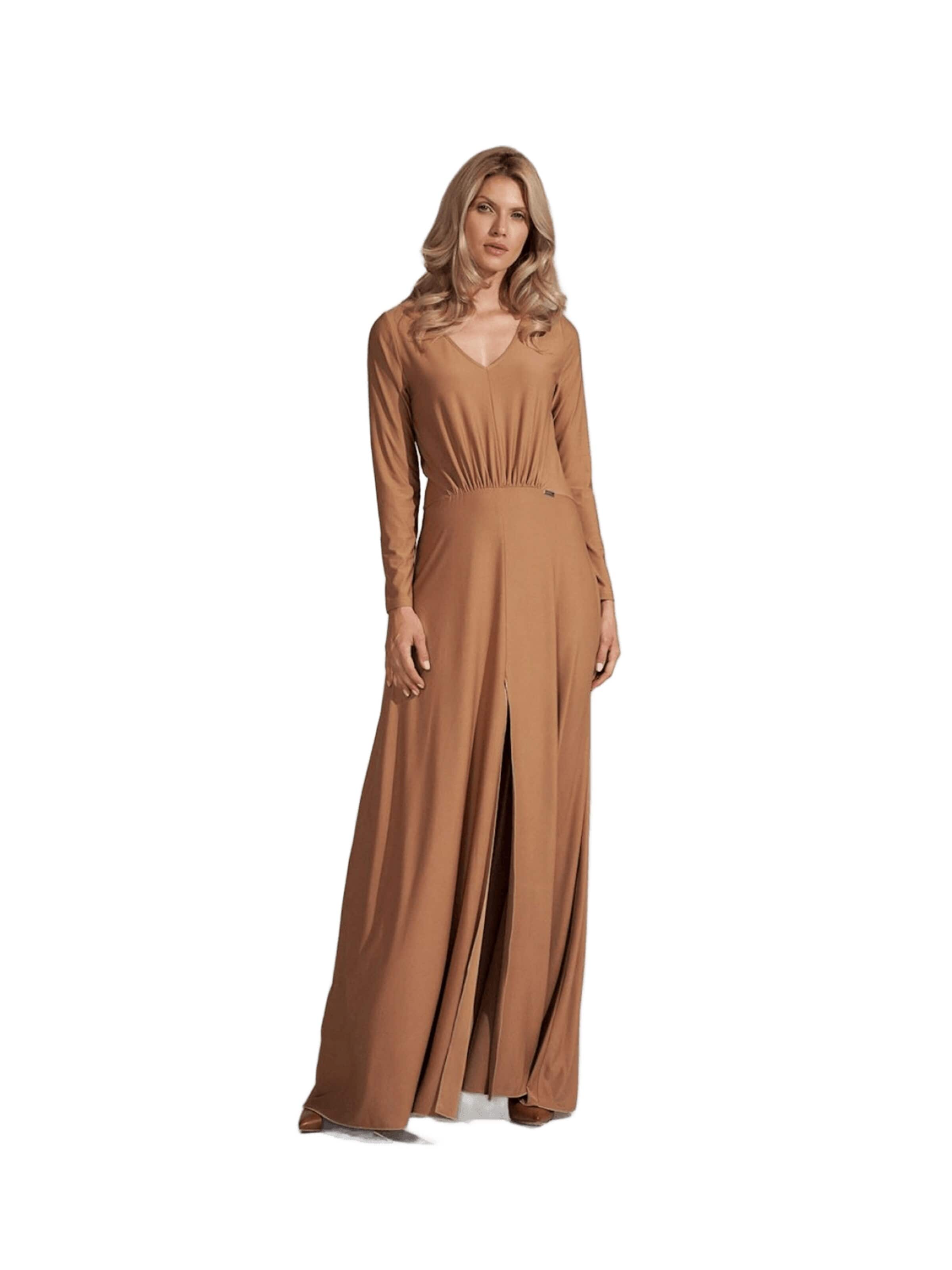 amorubi.com Dress in Beige: front