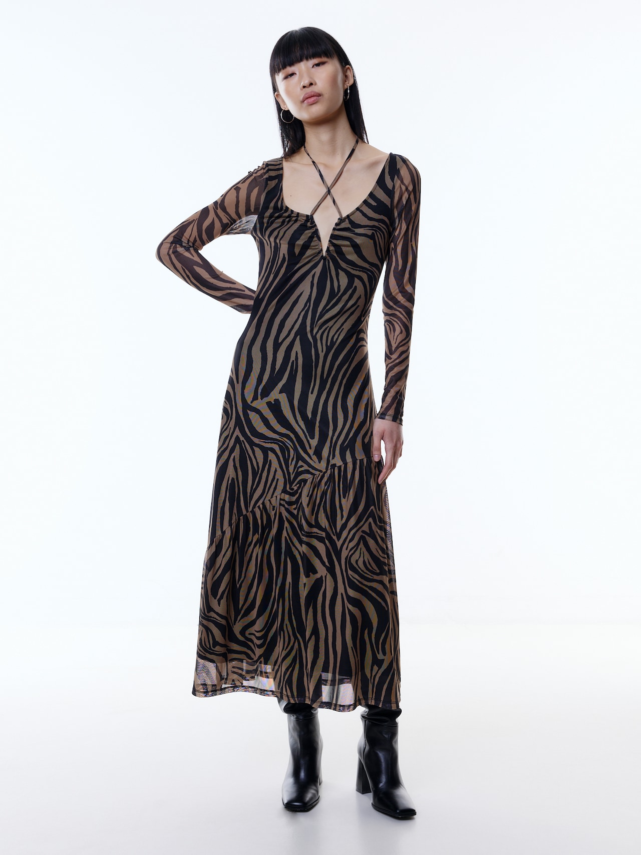 EDITED Abito 'Elna' oliva