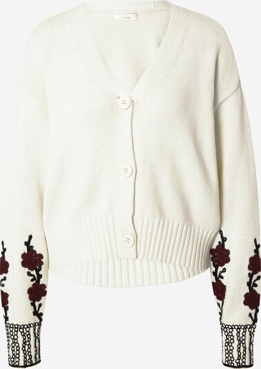 Guido Maria Kretschmer Collection Knit Cardigan 'Asta' in Black / White, Item view
