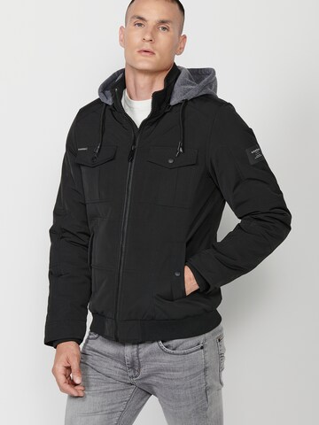 Veste d’hiver KOROSHI en noir