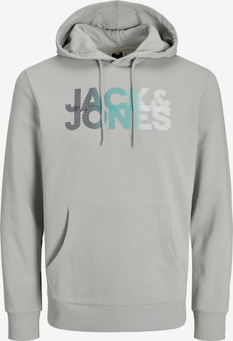 JACK & JONES Sweatshirt in Grijs: voorkant
