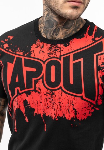 juoda Tapout Marškinėliai 'SPLASHED'
