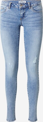 ONLY Skinny Jeans 'CORAL' in Blau: predná strana