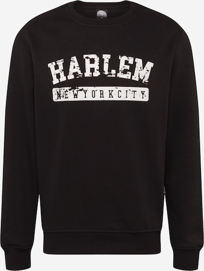 SOUTHPOLE Sweat-shirt 'Harlem' en noir / blanc, Vue avec produit