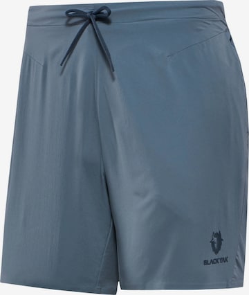 BLACKYAK Regular Athletic Pants 'Caracu' in Blue: front