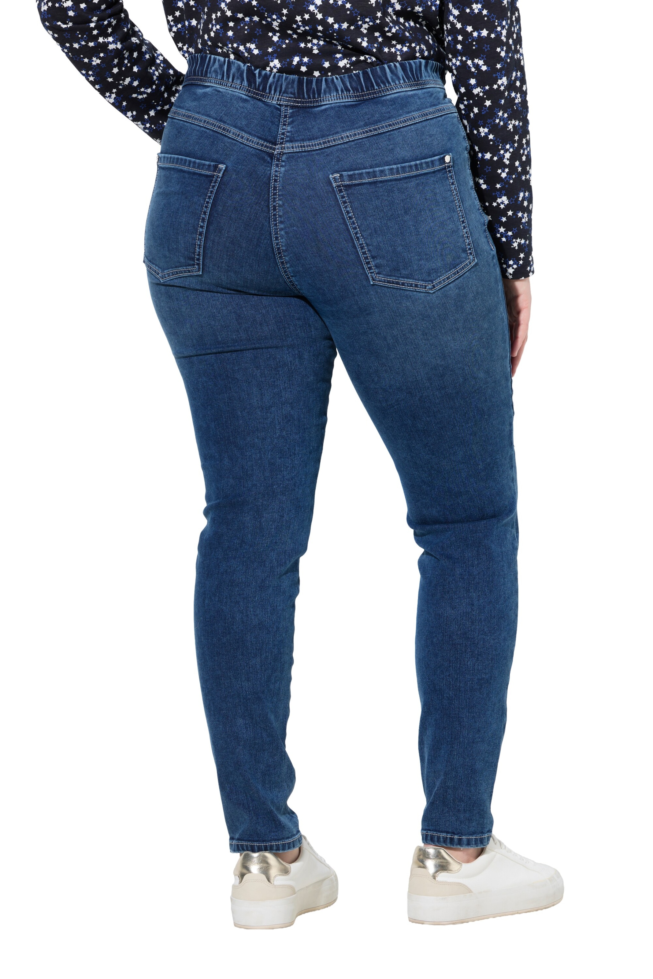 Ulla Popken Skinny Jeggings in Blauw