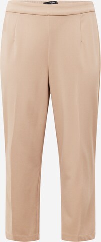 Bootcut Pantalon 'SARA' Vero Moda Curve en beige : devant