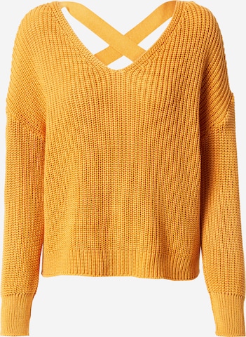 ABOUT YOU Sweater 'Liliana' in Orange: front